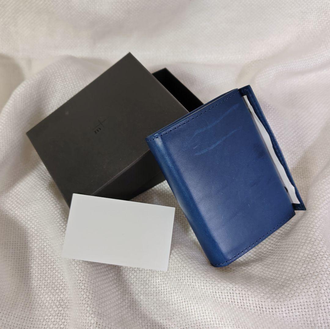 m+エムピウmillefoglie IIミッレフォッリエ折りレザー財布ウォレット