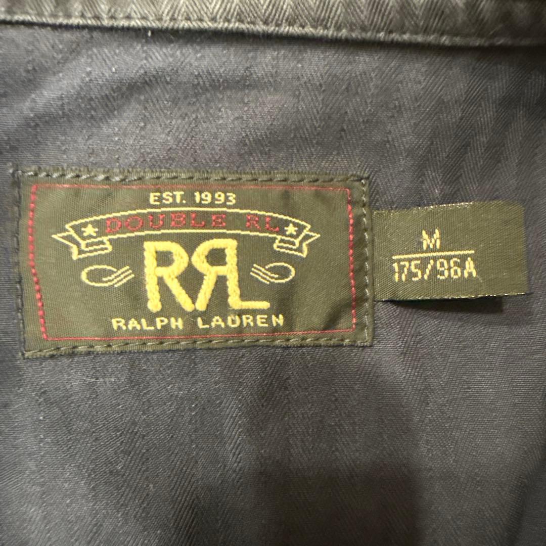 マ*イ様 RRL ネイビー ラウンドカラーカバーオール