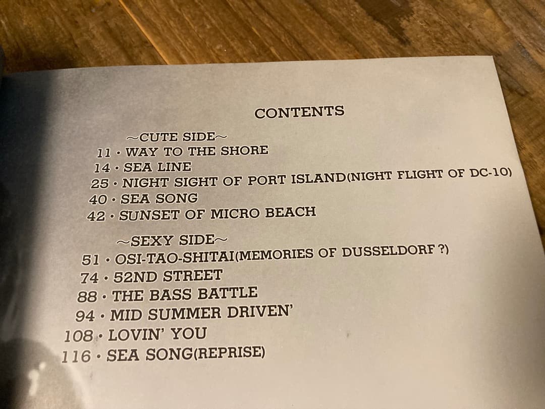 ★楽譜/角松敏生/シーイズアレディ/SEA IS A LADY/バンドスコア