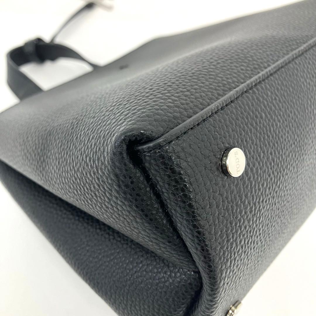 大人気☆TOD'S☆トッズ☆Tタイムレス☆ショルダーバッグ☆マイクロ☆レザー☆黒