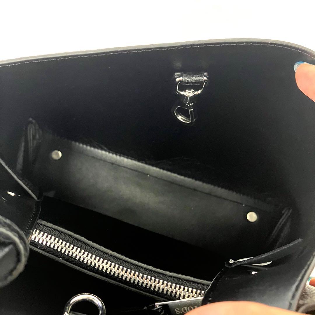 大人気☆TOD'S☆トッズ☆Tタイムレス☆ショルダーバッグ☆マイクロ☆レザー☆黒