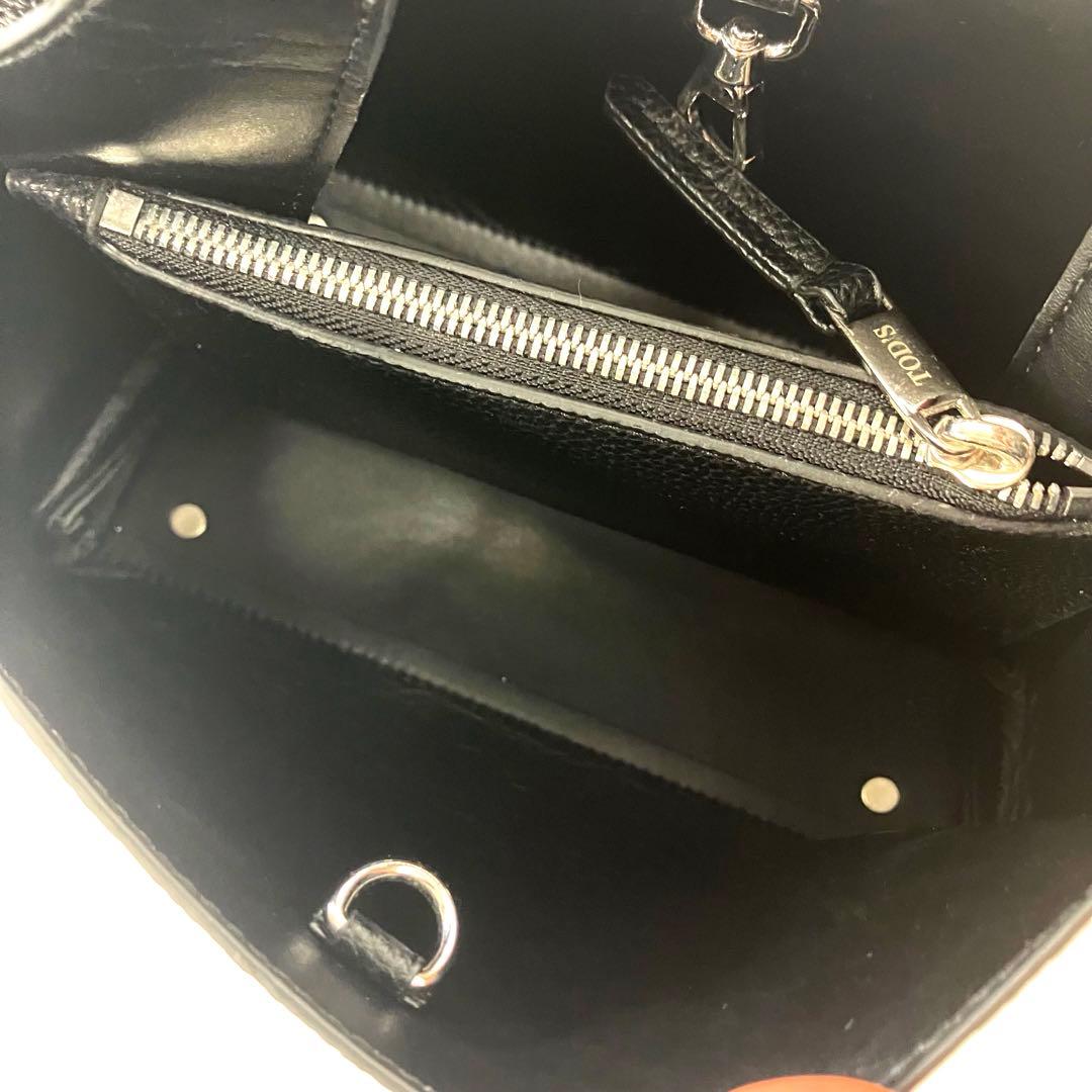 大人気☆TOD'S☆トッズ☆Tタイムレス☆ショルダーバッグ☆マイクロ☆レザー☆黒