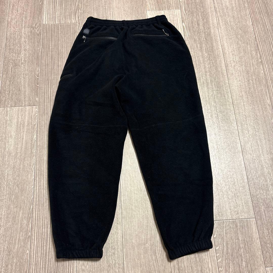 OBSIDIAN フリース スイッチング パンツ M BLACK ゴルフウェア
