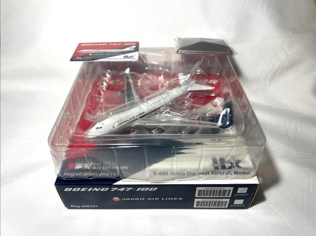 HX Models 日本航空 JAL 1:400 B747-100 JA8101