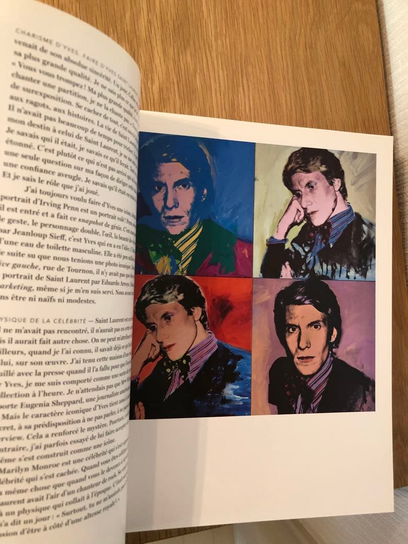 YVES SAINT-LAURENT イヴ・サンローラン回顧展図録　フランス語版