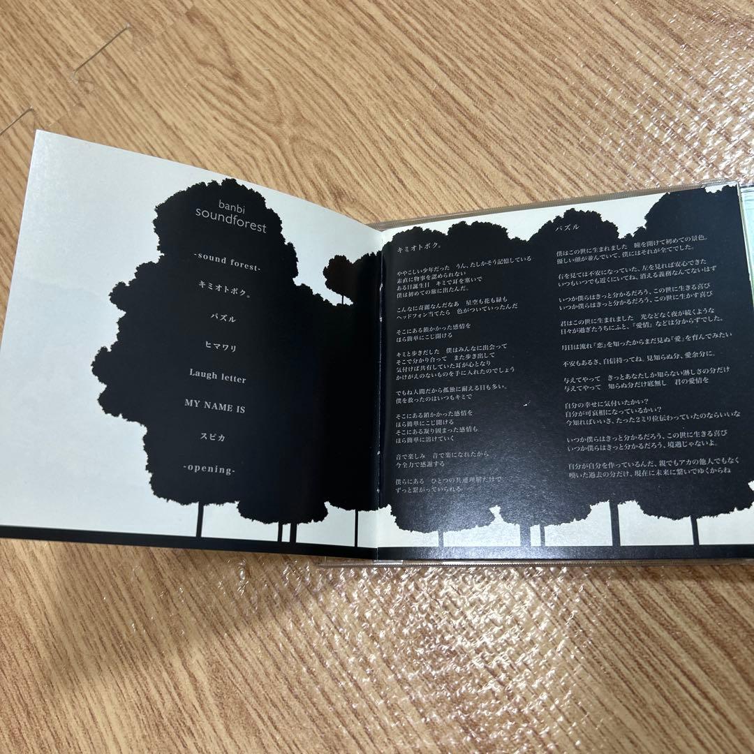 【banbi】sound forest / sound garden 2枚組CD