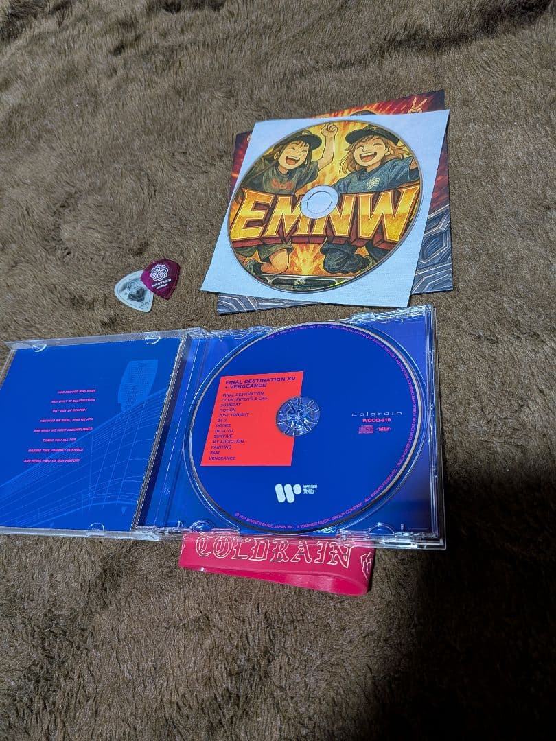 EMNW直筆サインCD・coldrain再録