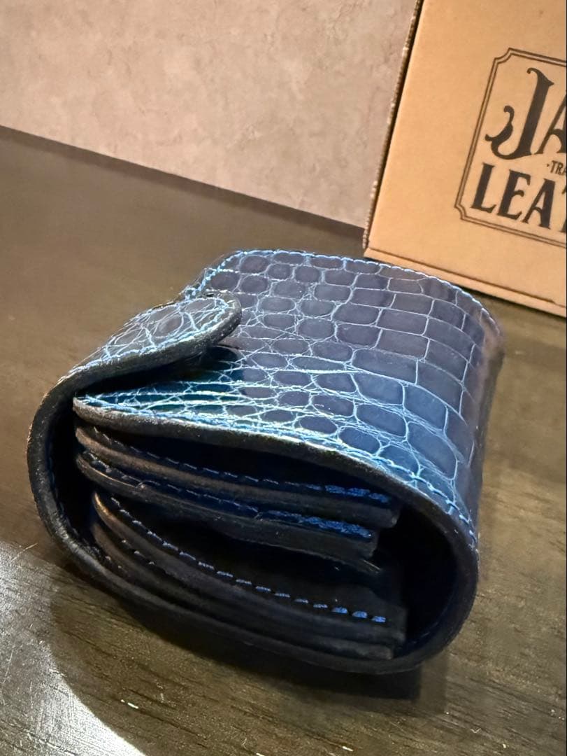小物 JACK.RIDE Crocodile Dark- Sapphire.ED
