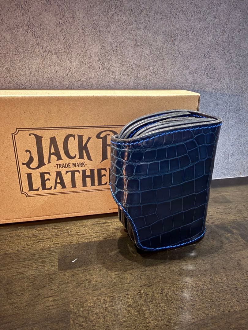 小物 JACK.RIDE Crocodile Dark- Sapphire.ED