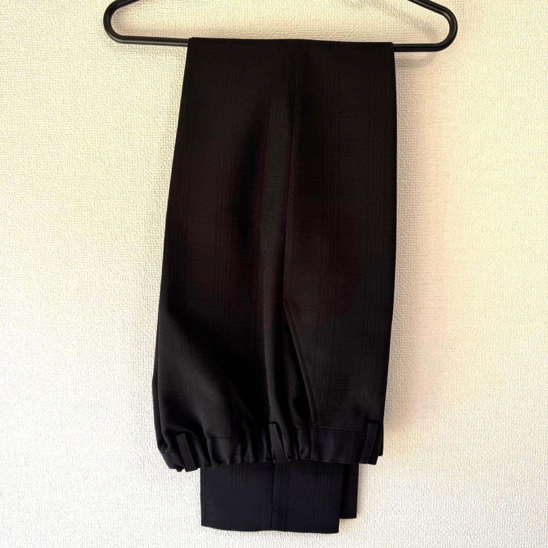 ワンダーファクトリー 160A スーツ 卒業式 ブラック　男の子　裾上げなし