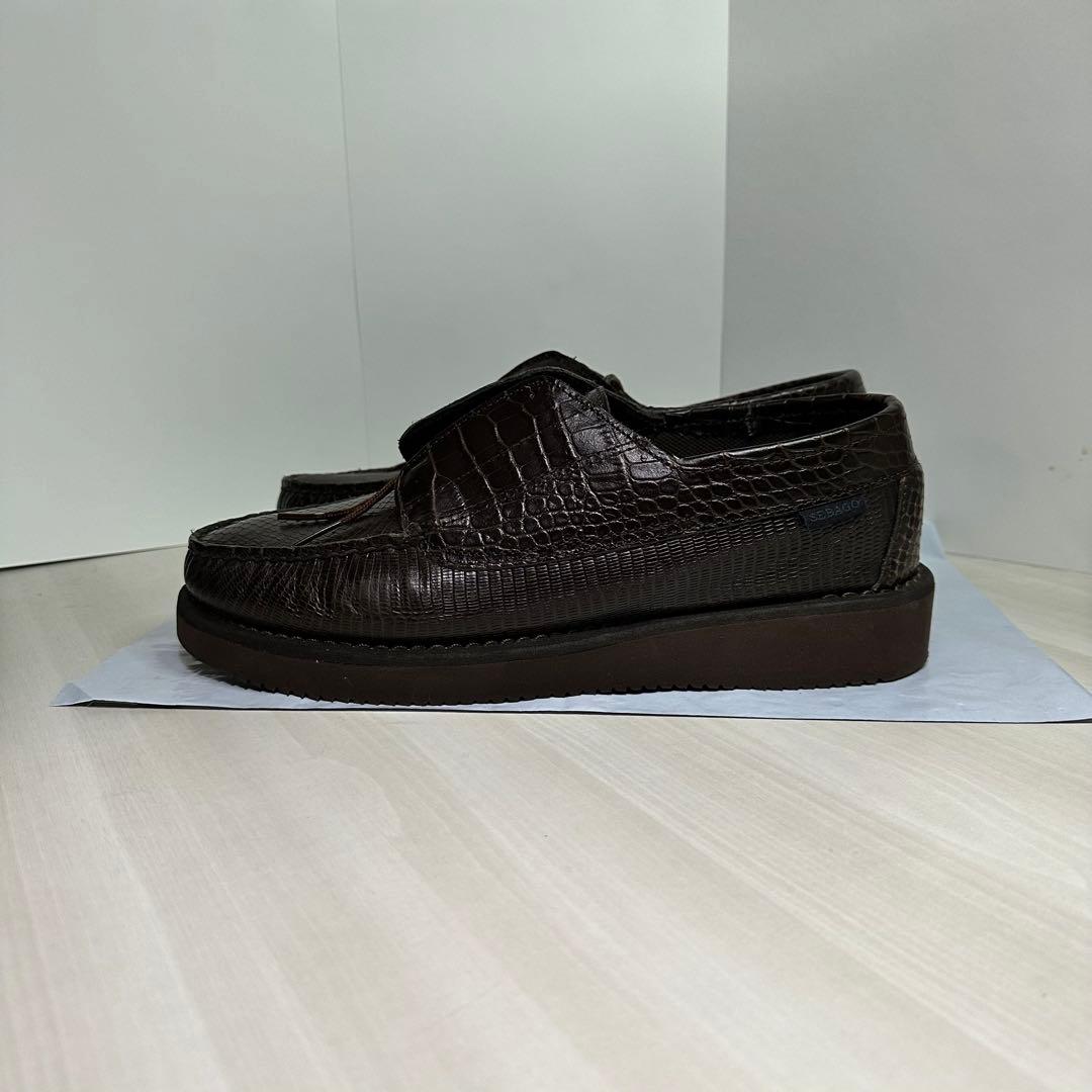 ほぼ未使用☆SEBAGOコラボ☆レザーシューズ☆EU43☆ブラウン