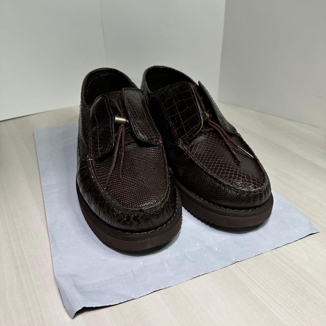 ほぼ未使用☆SEBAGOコラボ☆レザーシューズ☆EU43☆ブラウン