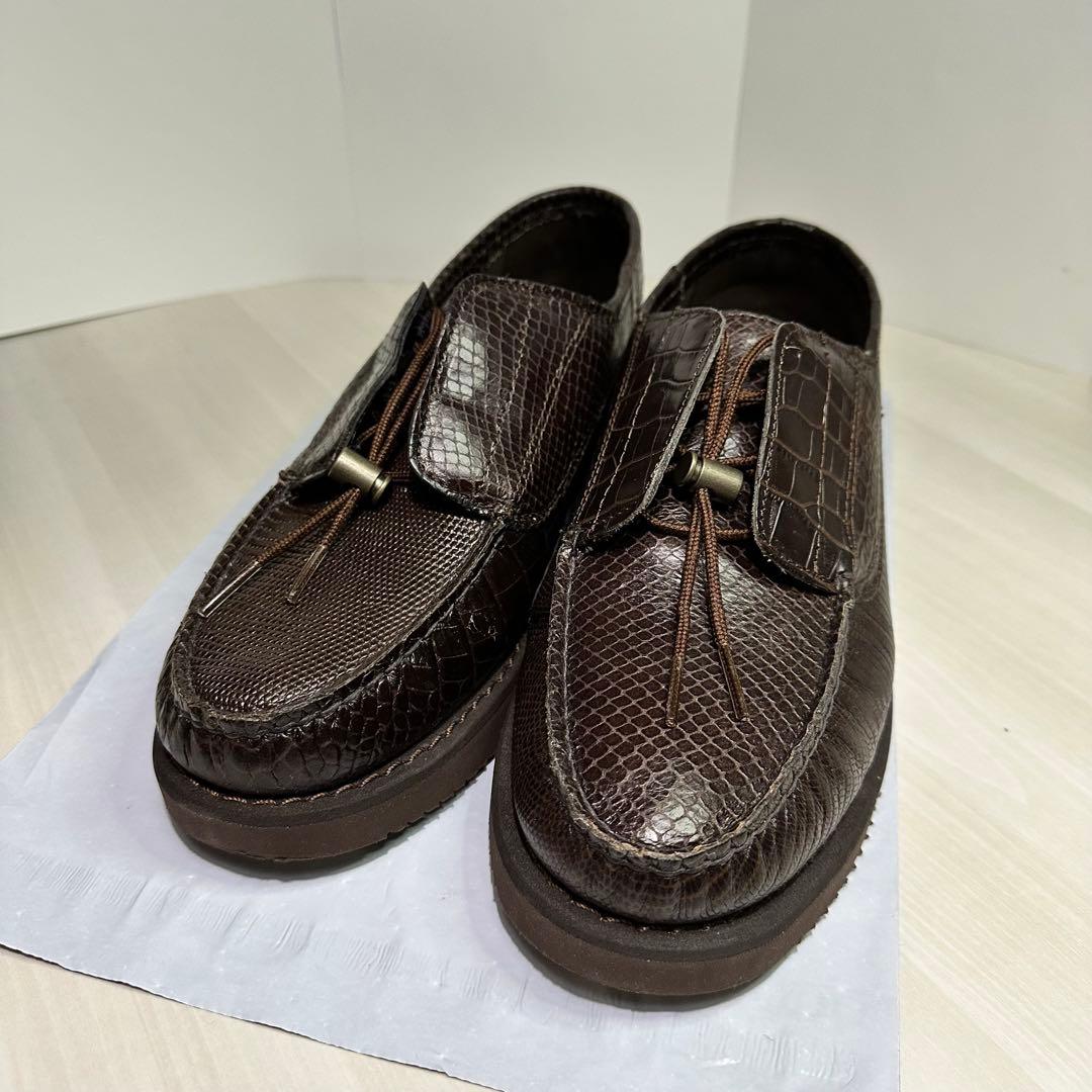 ほぼ未使用☆SEBAGOコラボ☆レザーシューズ☆EU43☆ブラウン