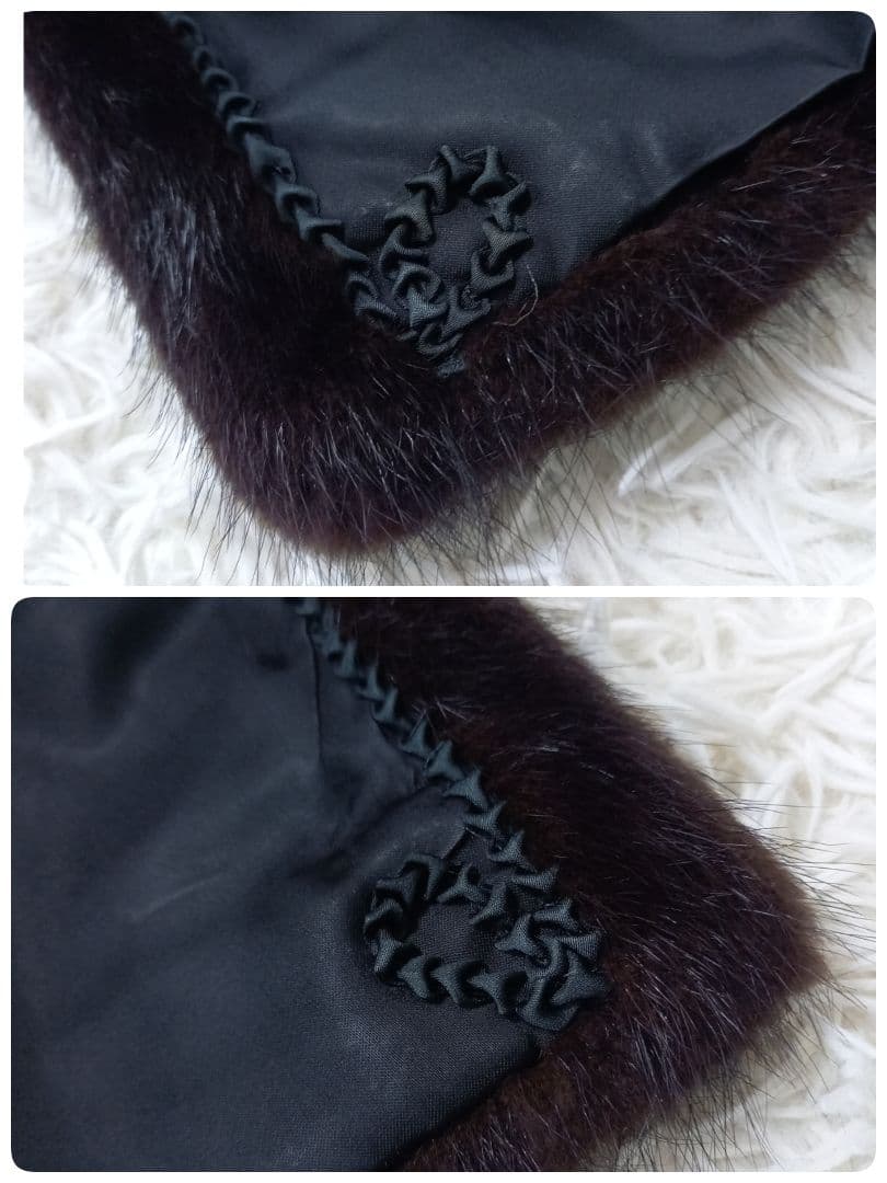 ●良品●　Malvoisie　マルヴォワジー　ミンク　ダークミンク　セミロング