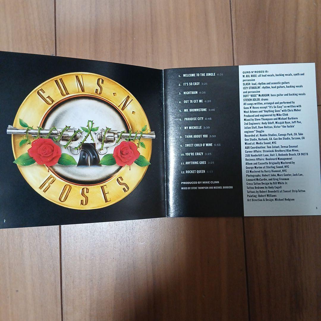 B*n様 GUNS N' ROSES ガンズ・アンド・ローゼズ 発禁ジャケ 帯付
