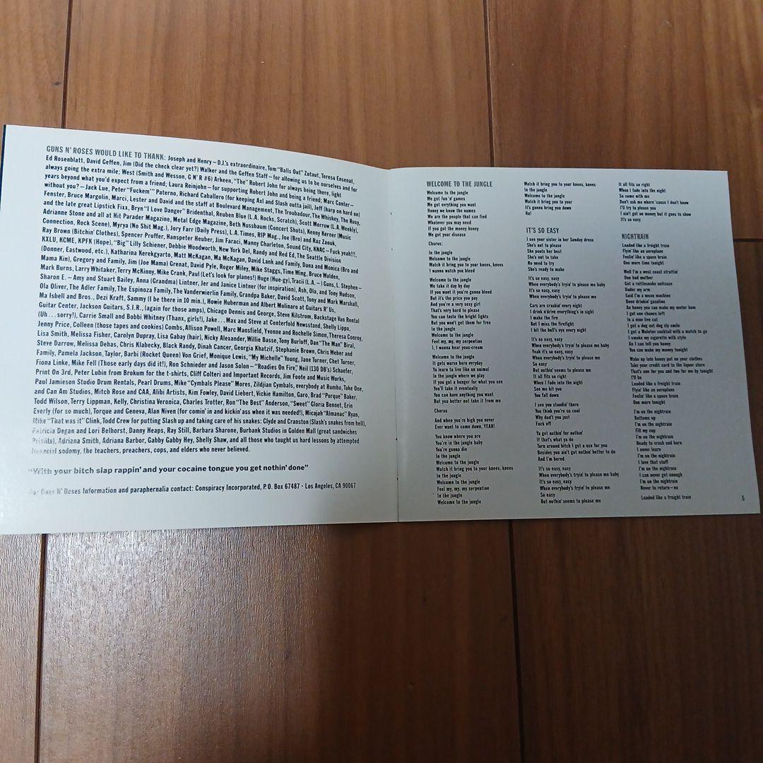 B*n様 GUNS N' ROSES ガンズ・アンド・ローゼズ 発禁ジャケ 帯付