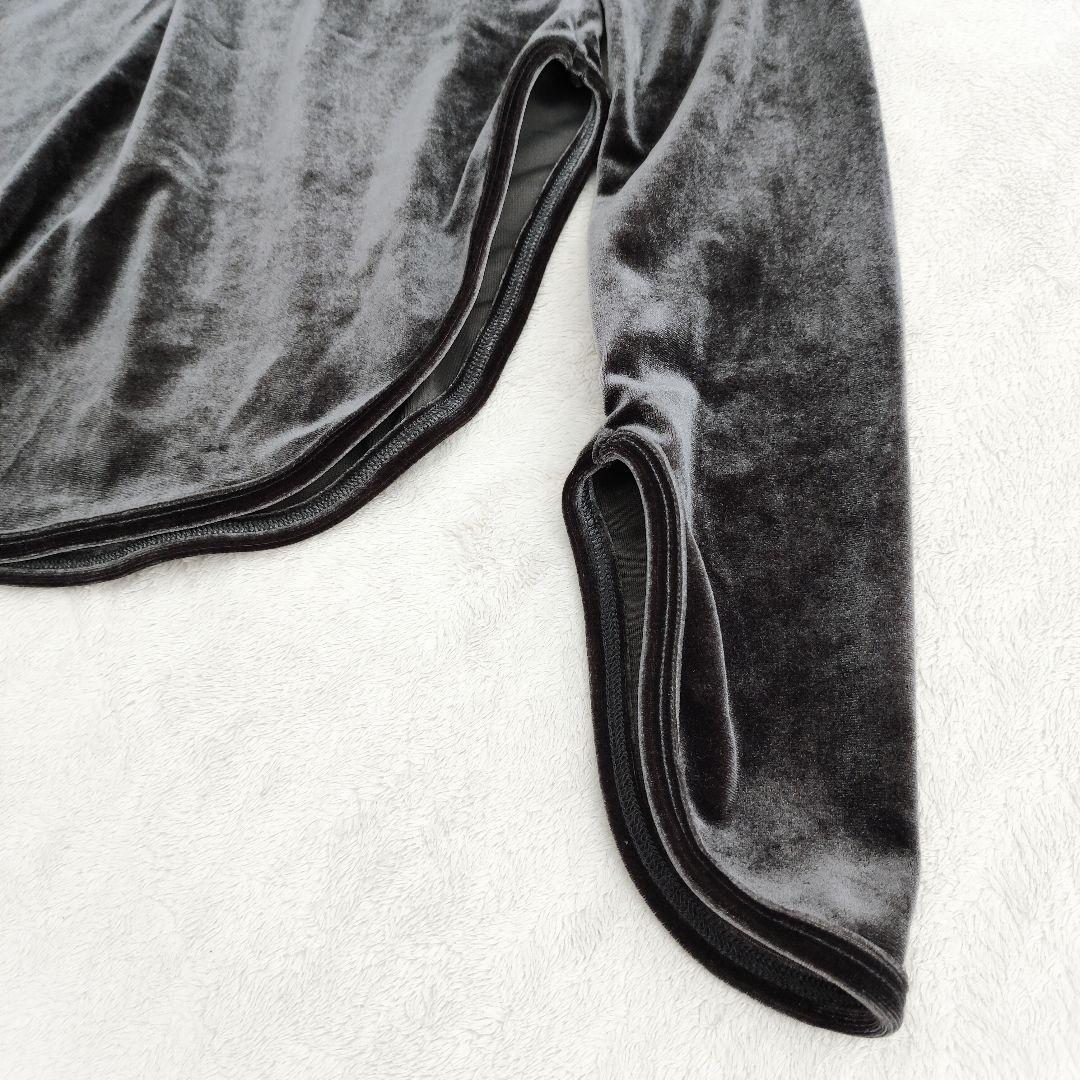 ちょ子様 H ビューティー&ユース ストレッチ ベロアロングスリーブプルオーバー