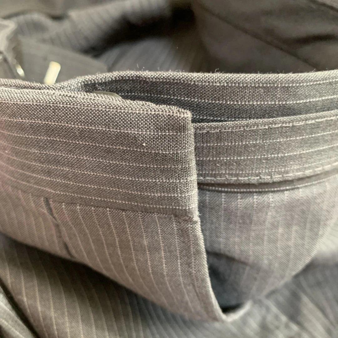 大きいサイズ ストライプ ビジネススーツセット