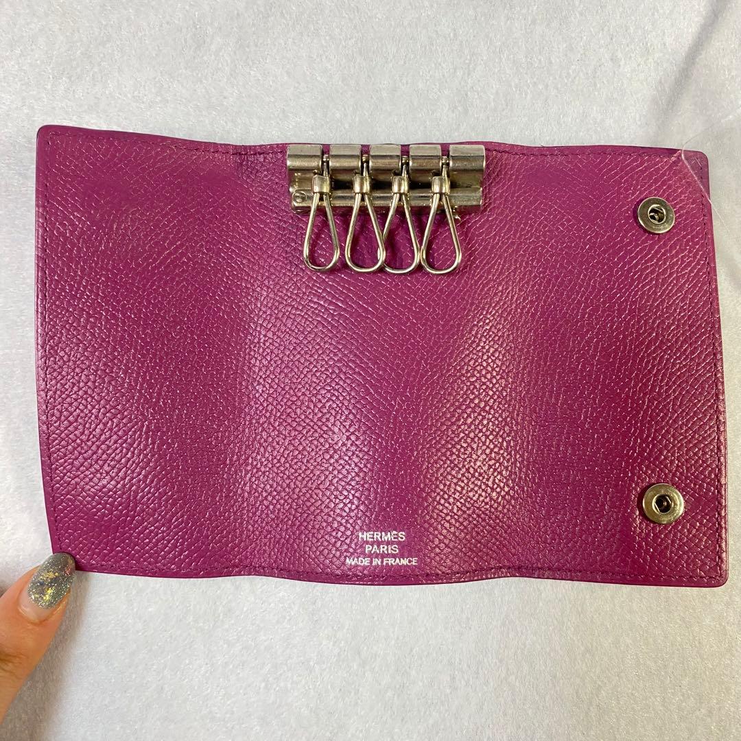 正規品☆エルメス キーケース シルバー金具 ４連