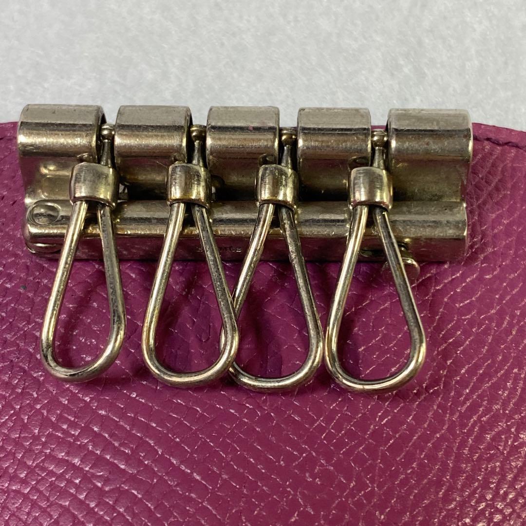 正規品☆エルメス キーケース シルバー金具 ４連