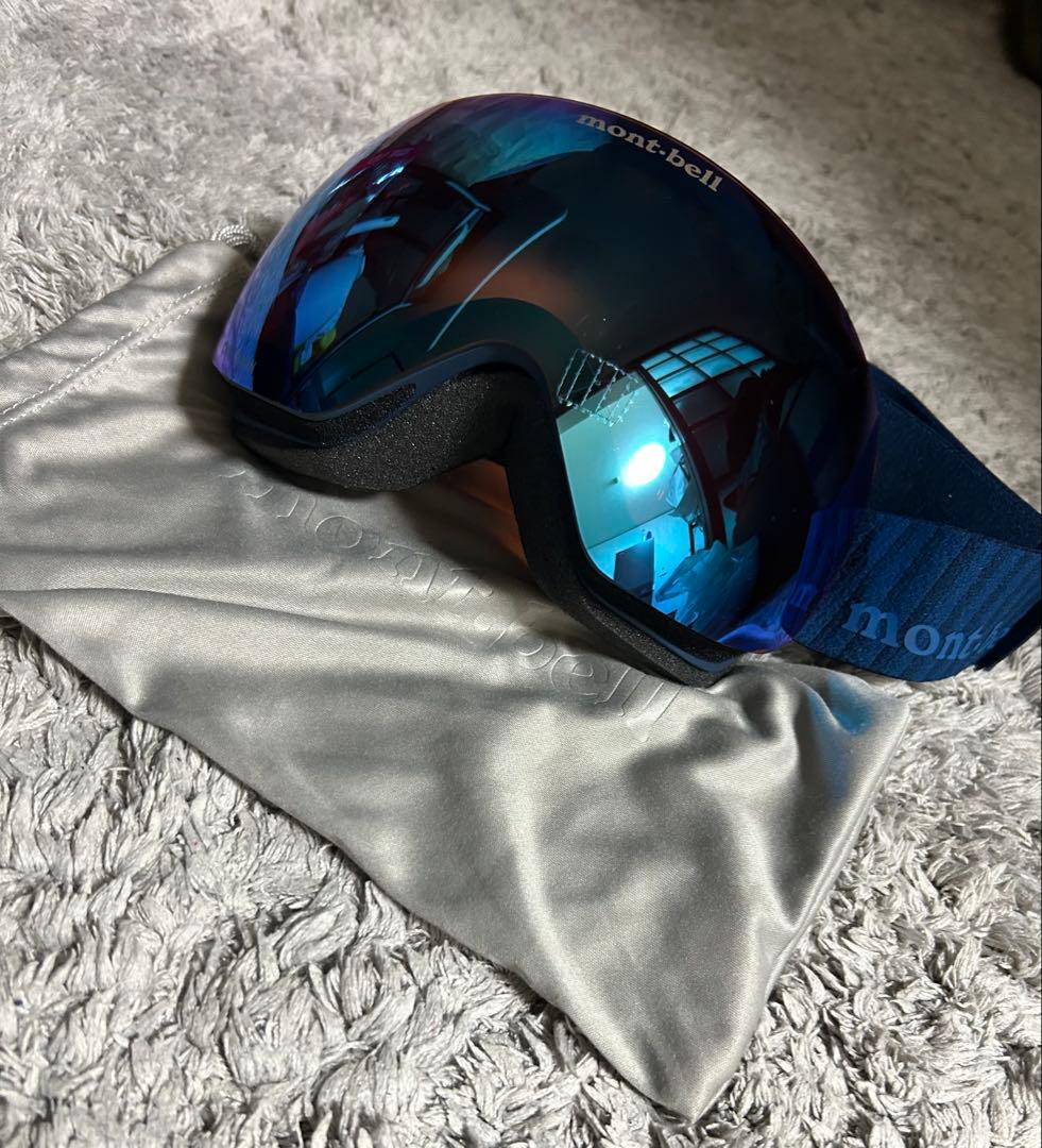 【新品未使用】mont-bell ゴーグル カバー付き