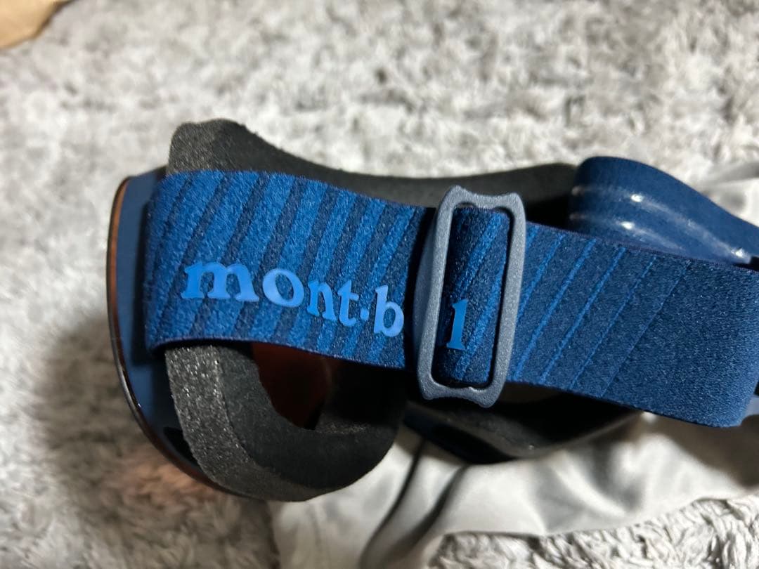 【新品未使用】mont-bell ゴーグル カバー付き