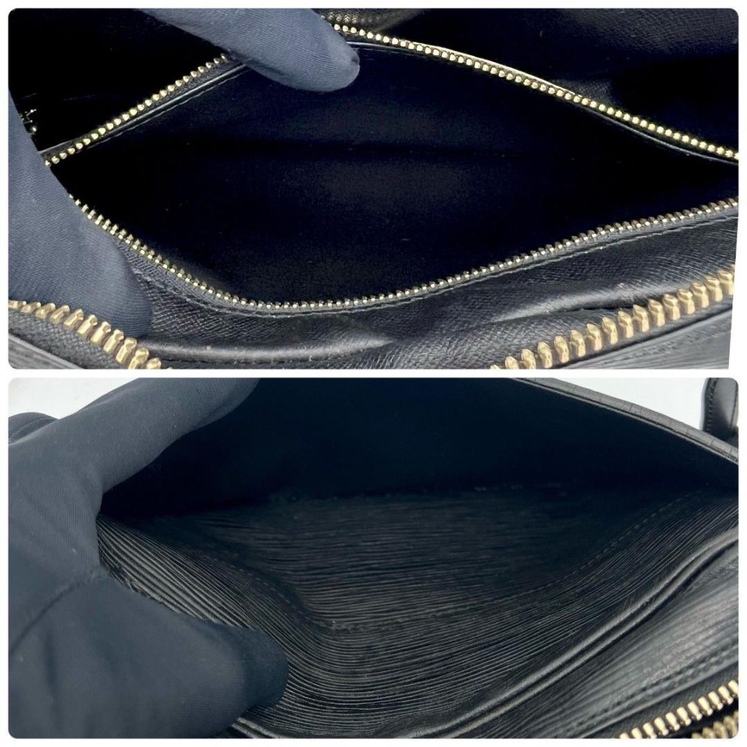 ルイヴィトン エピ トロカデロ24 ブラック ショルダーバッグ ゴールド金具 黒