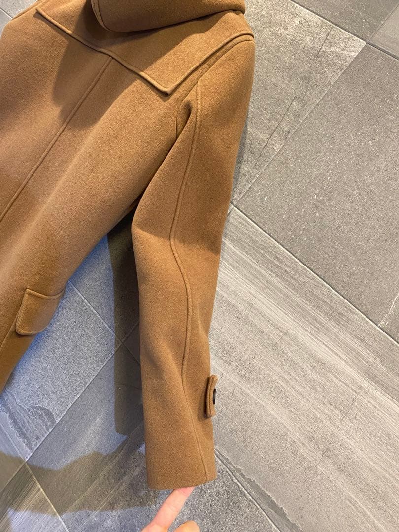 【土日限定美品】　定価約9万円 wjk ダッフルコート キャメル