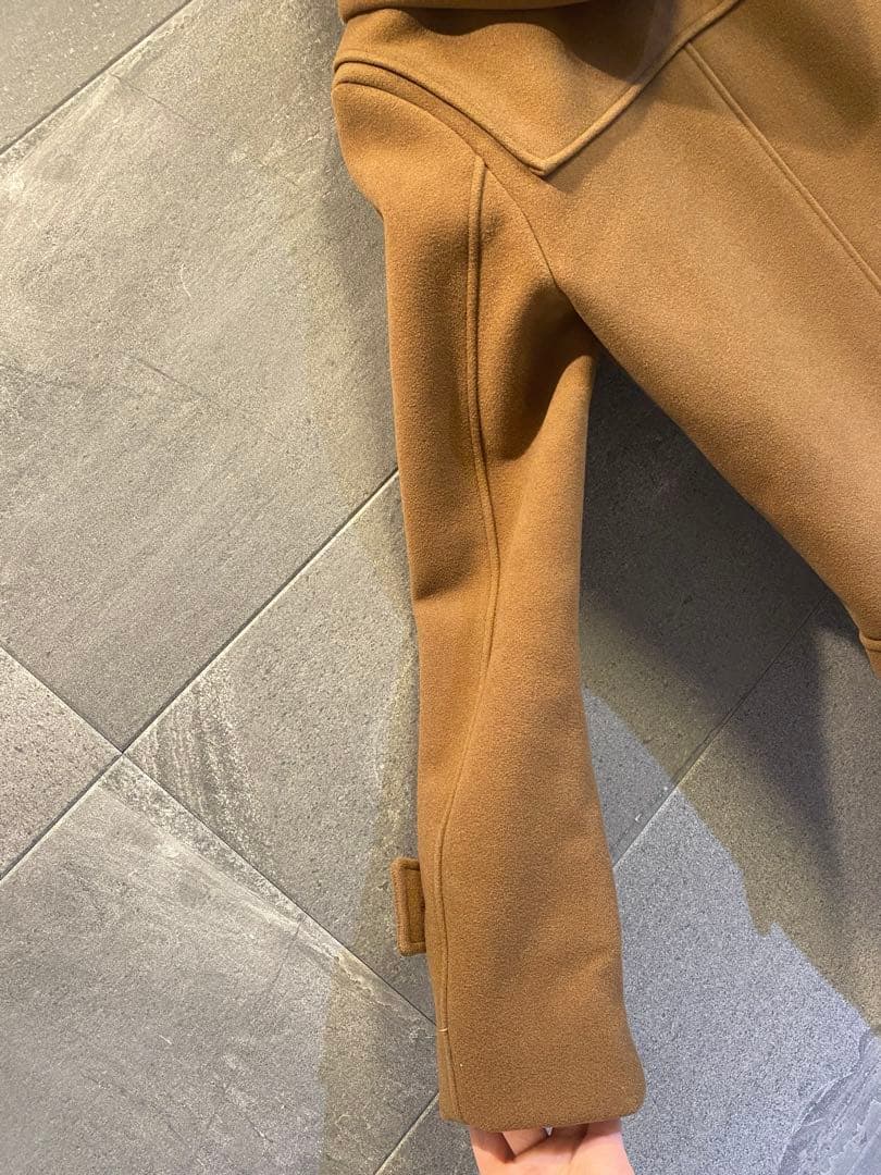 【土日限定美品】　定価約9万円 wjk ダッフルコート キャメル