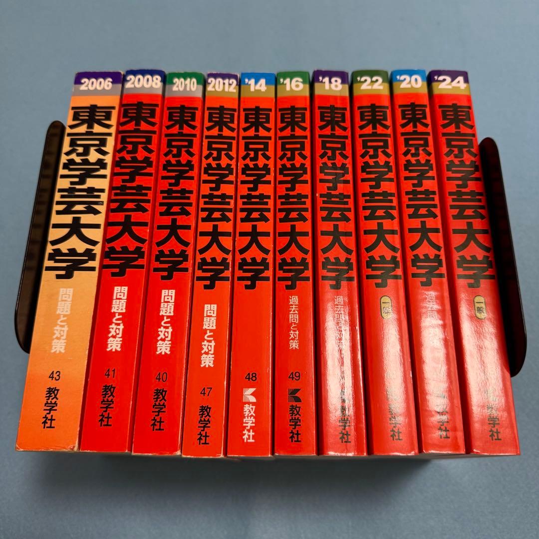 赤本　東京学芸大学　2003年～2023年　21年分　教学社