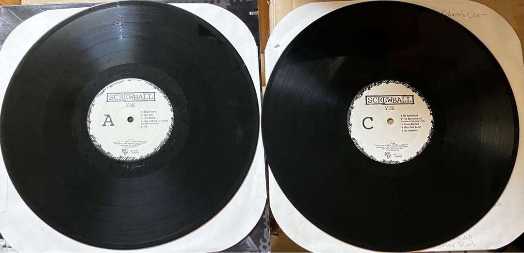 【USオリジナル盤2LP/美盤】Screwball – Y2K