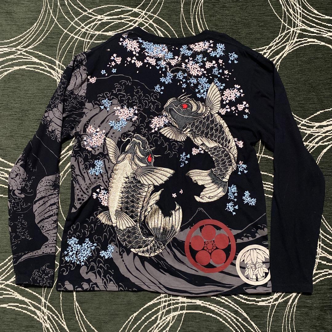 トップス Satori Japanese patterned long sleeves