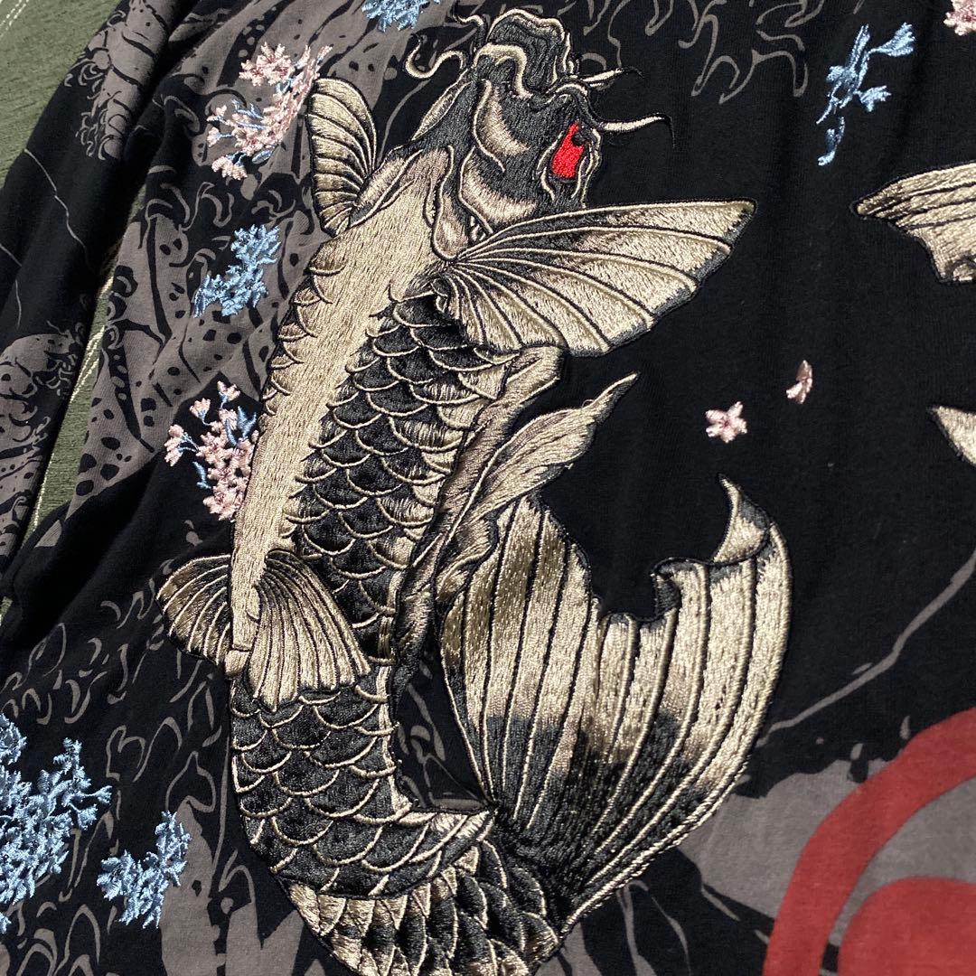 トップス Satori Japanese patterned long sleeves