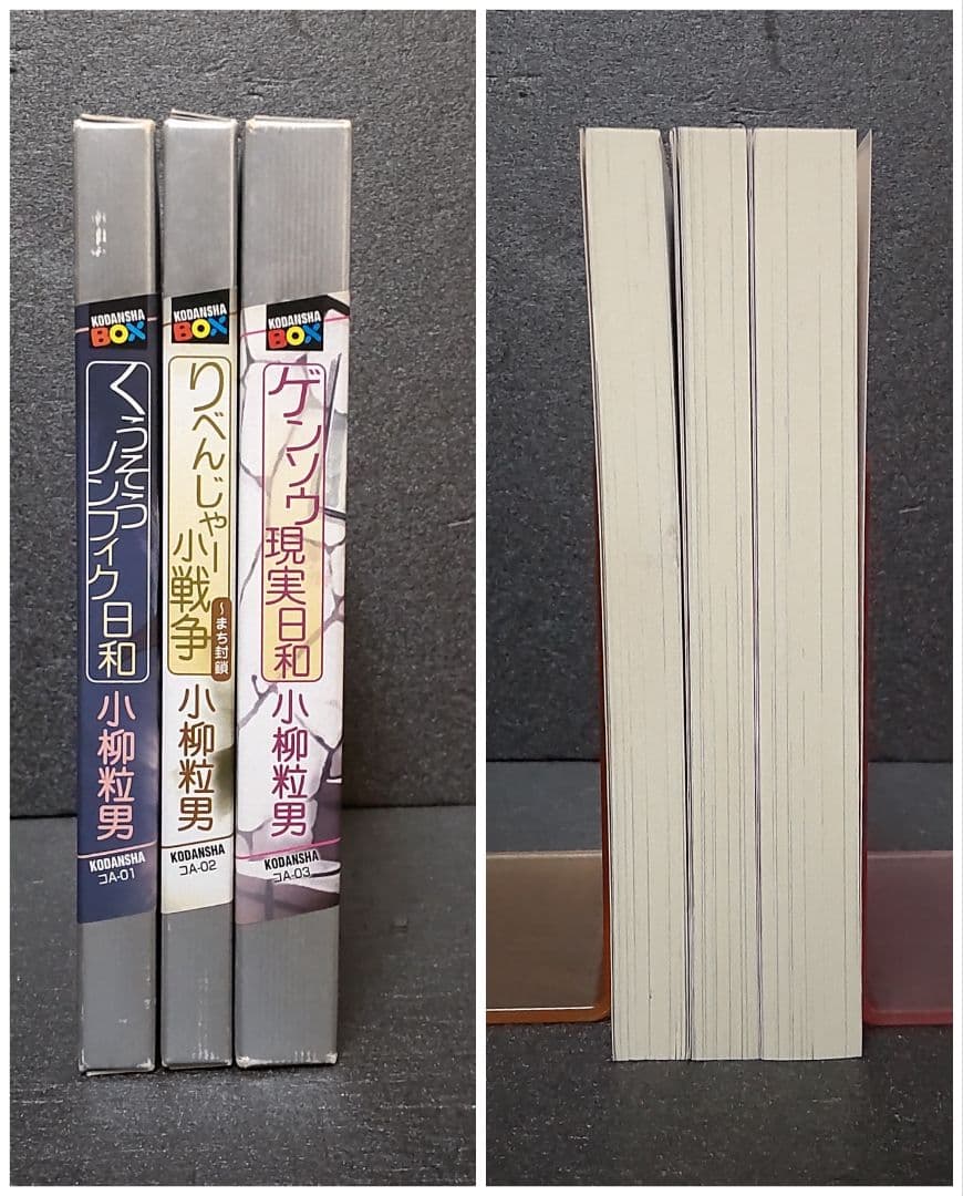 小柳粒男 くうそうノンフィク日和 りべんじゃー小戦争 ゲンソウ現実日和