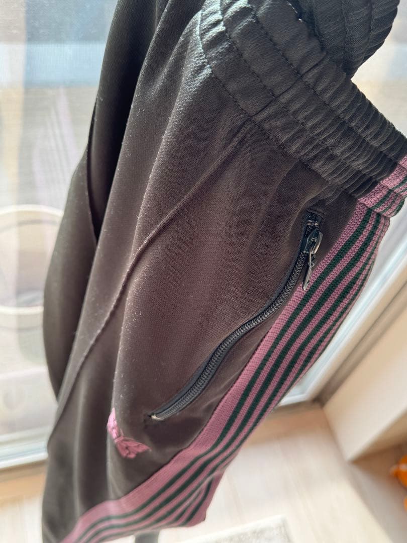 Needles ニードルス トラックパンツ GL216 ダークグリーン M