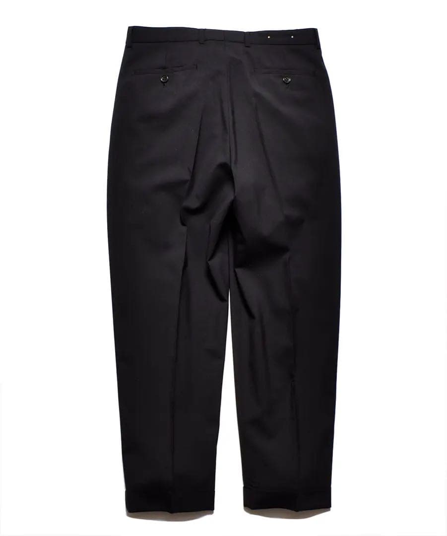 【極美品】MINEDENIM WOOL TROPICAL TAPERED TRS