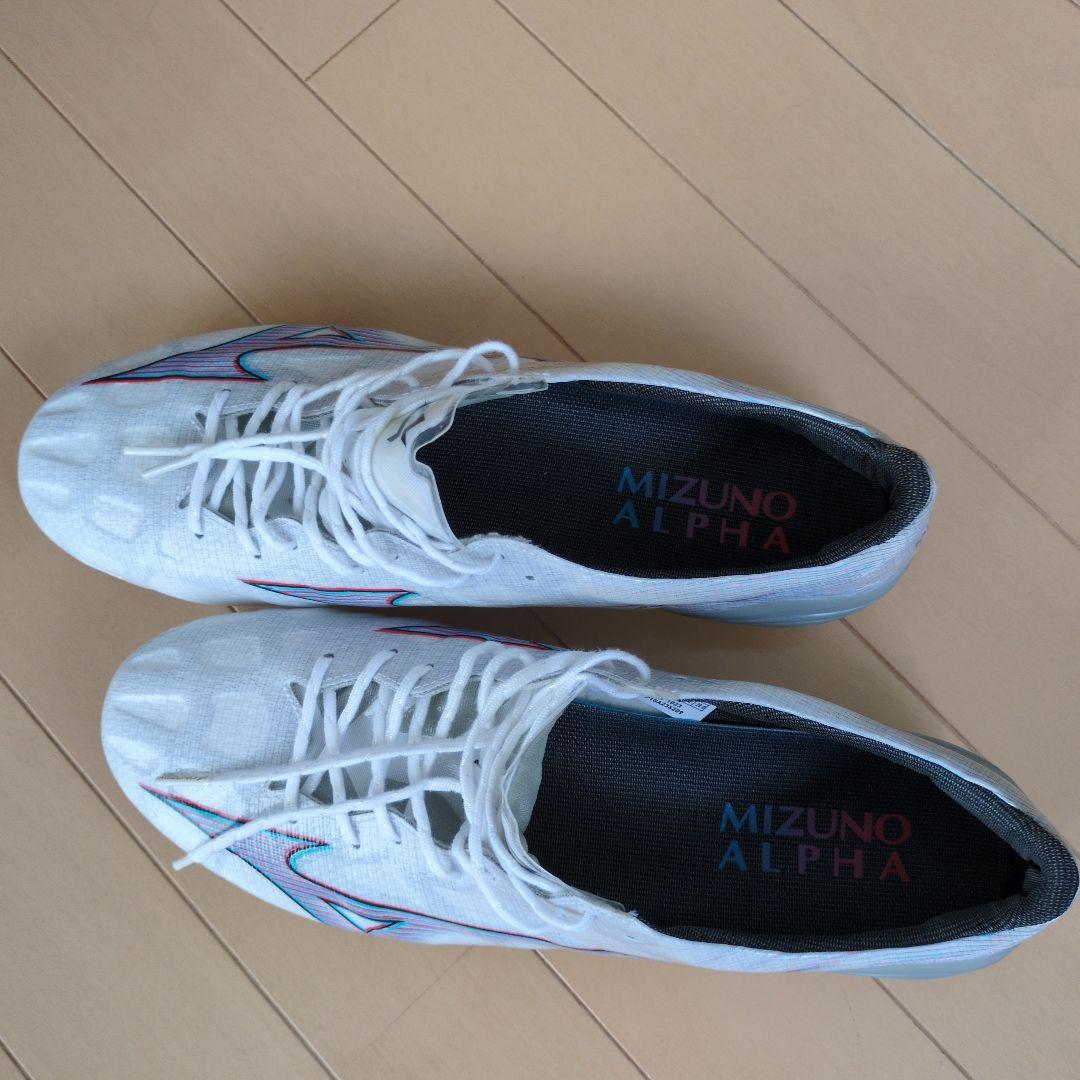 MIZUNO ALPHA サッカーシューズ ホワイト