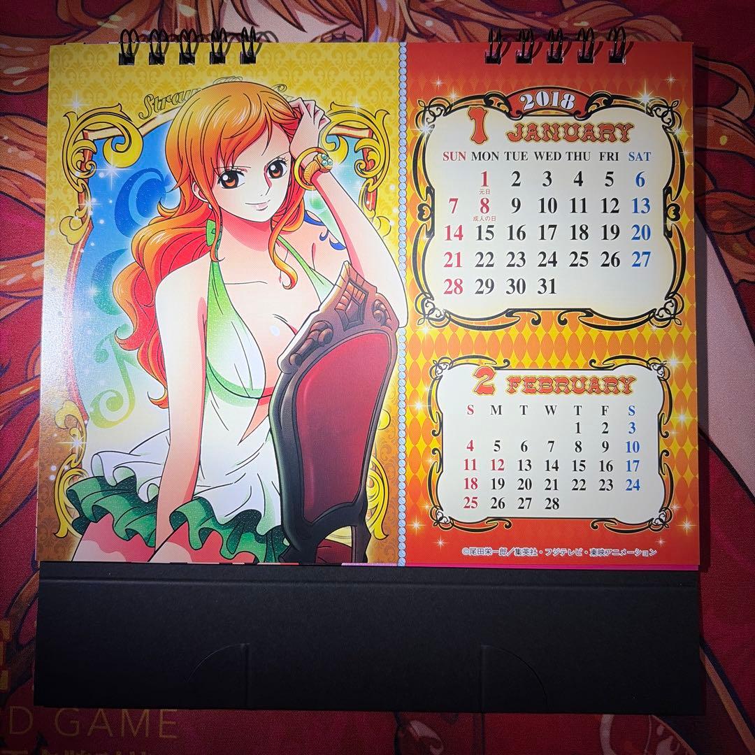 ポスター ONE PIECE SEXY CALENDER 2018