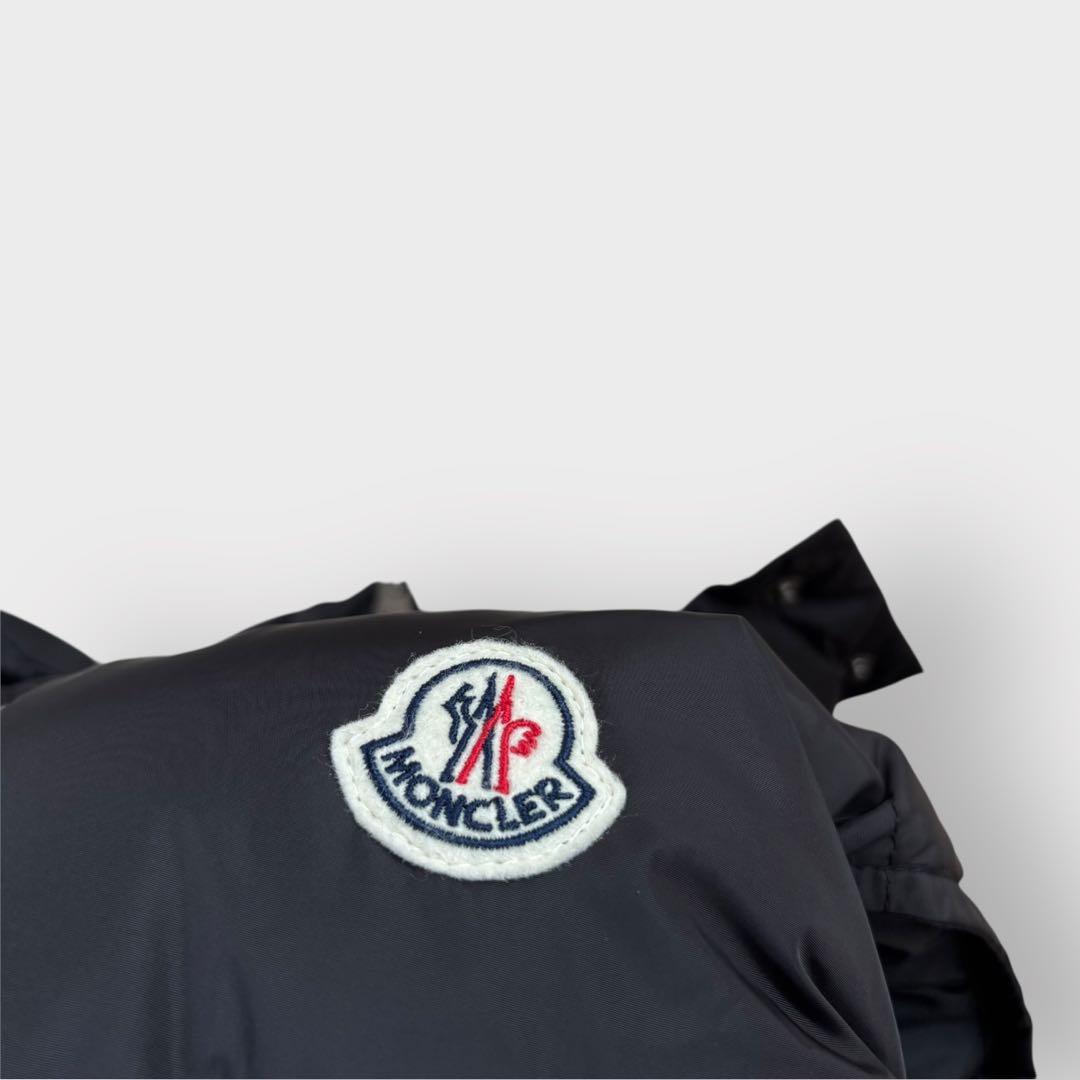 美品　MONCLER GALLINULE フォックスファー　ダウンベスト　黒