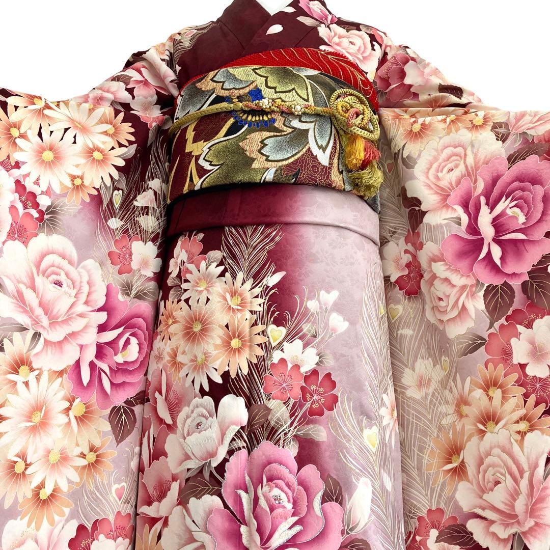 ™️ 振袖4点セット‼️お振袖セット　NO41