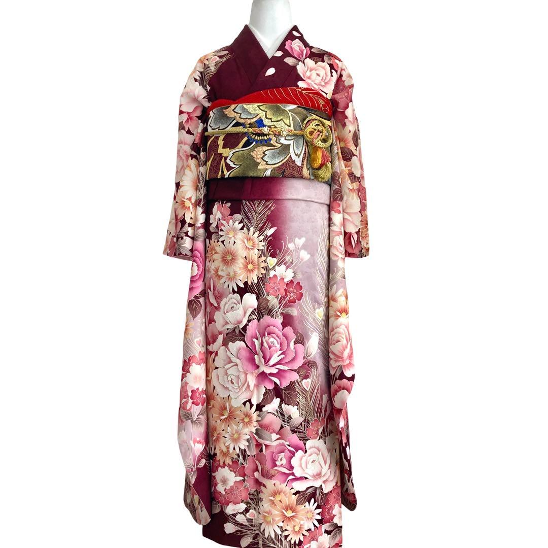 ™️ 振袖4点セット‼️お振袖セット　NO41