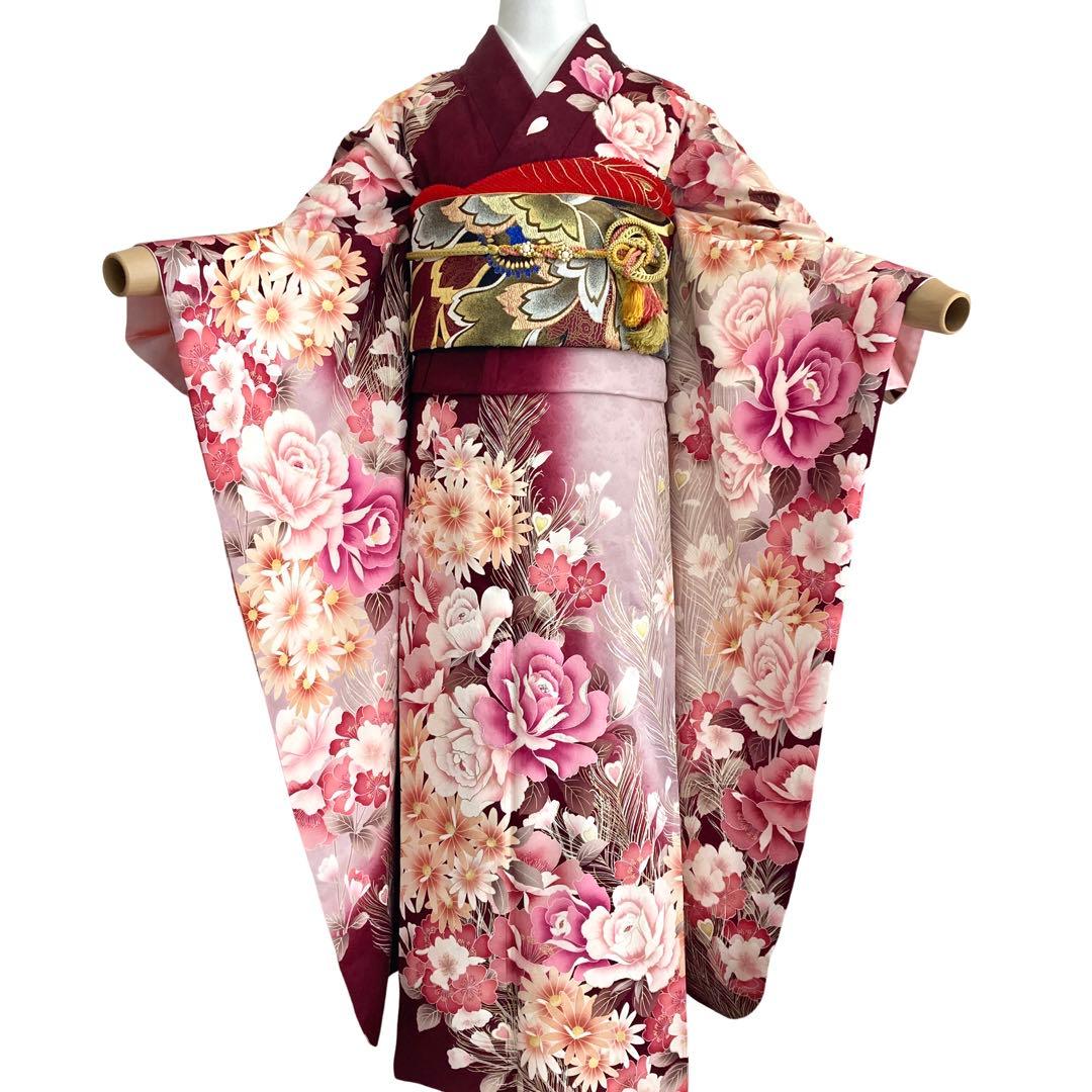 ™️ 振袖4点セット‼️お振袖セット　NO41