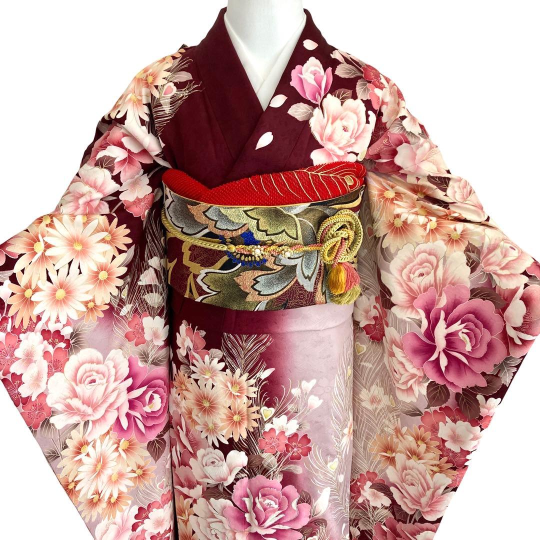 ™️ 振袖4点セット‼️お振袖セット　NO41