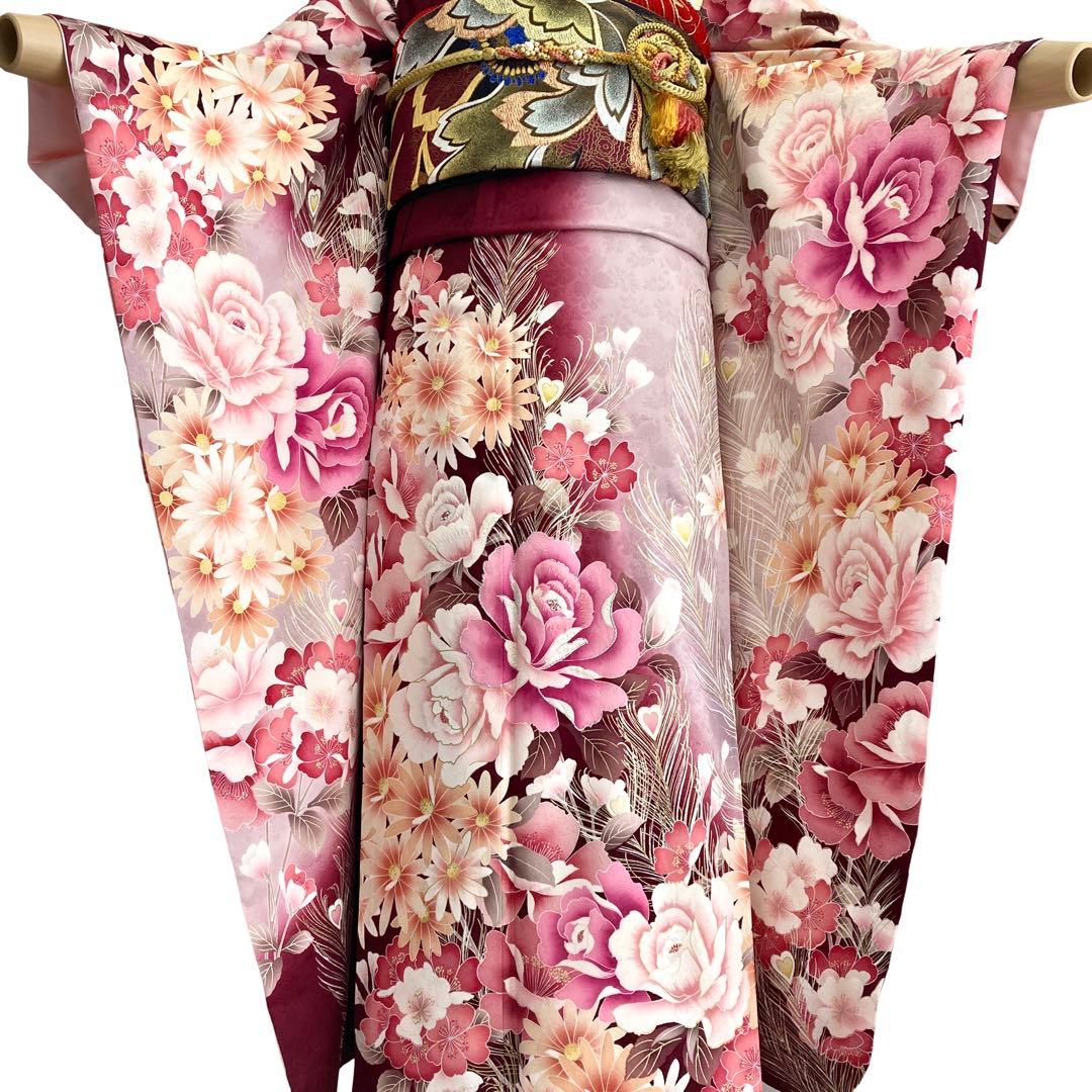 ™️ 振袖4点セット‼️お振袖セット　NO41