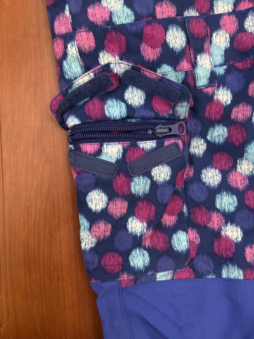 【美品】BURTON バートンキッズ スキーウェア ウエア つなぎ 4T