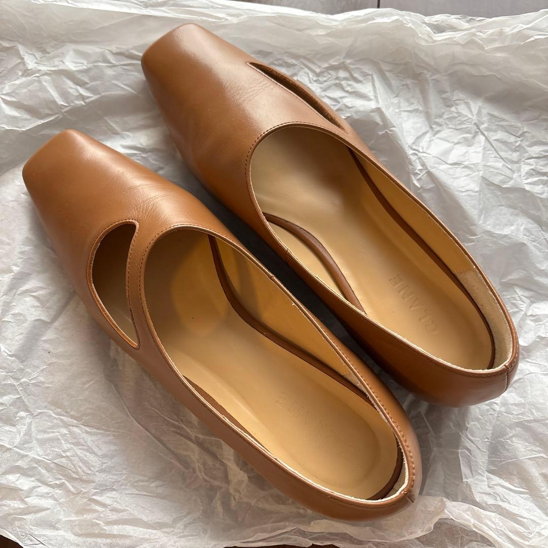 CLANE ASYMMETRY HOLE クラネ　フラットジュース　ブラウン