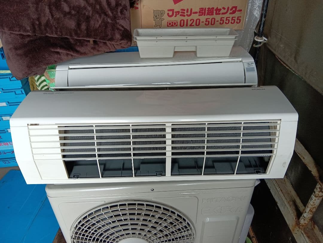 日立・ルームエアコン・白くまくんDBKシリーズ6畳用・RAS-DBK22J-W②