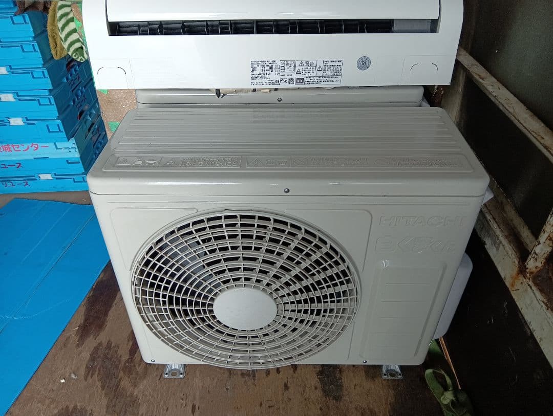 日立・ルームエアコン・白くまくんDBKシリーズ6畳用・RAS-DBK22J-W②