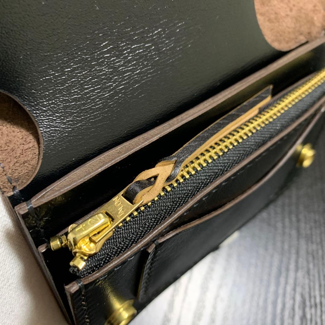 トラッカーウォレット　horse leather CA008 チェーン付き