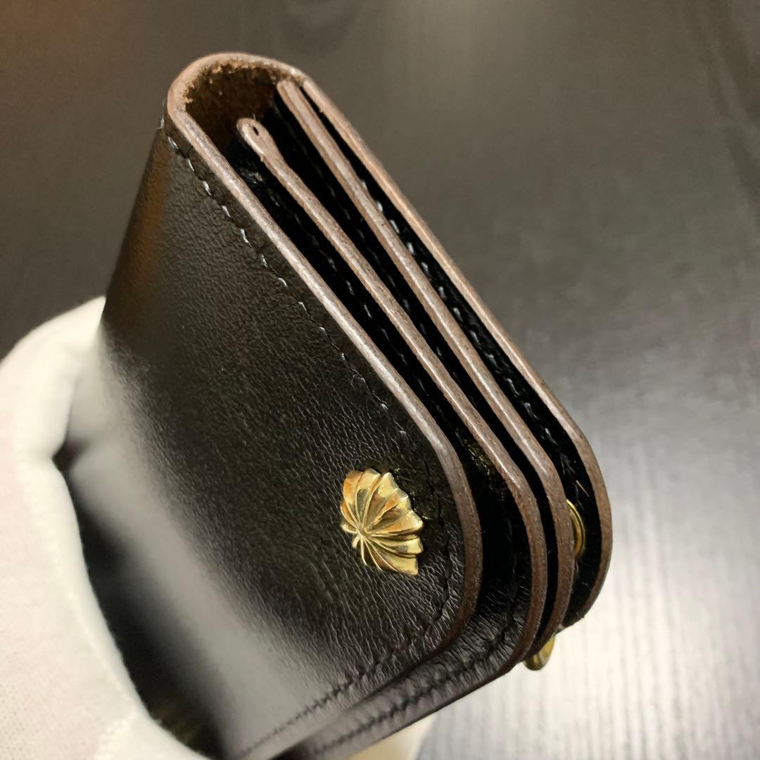 トラッカーウォレット　horse leather CA008 チェーン付き